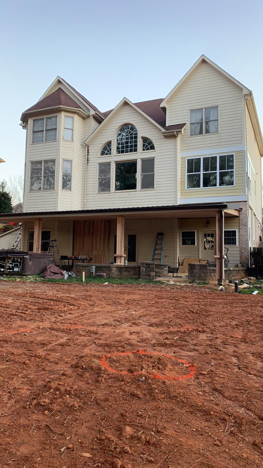 Rear Elevation — Before