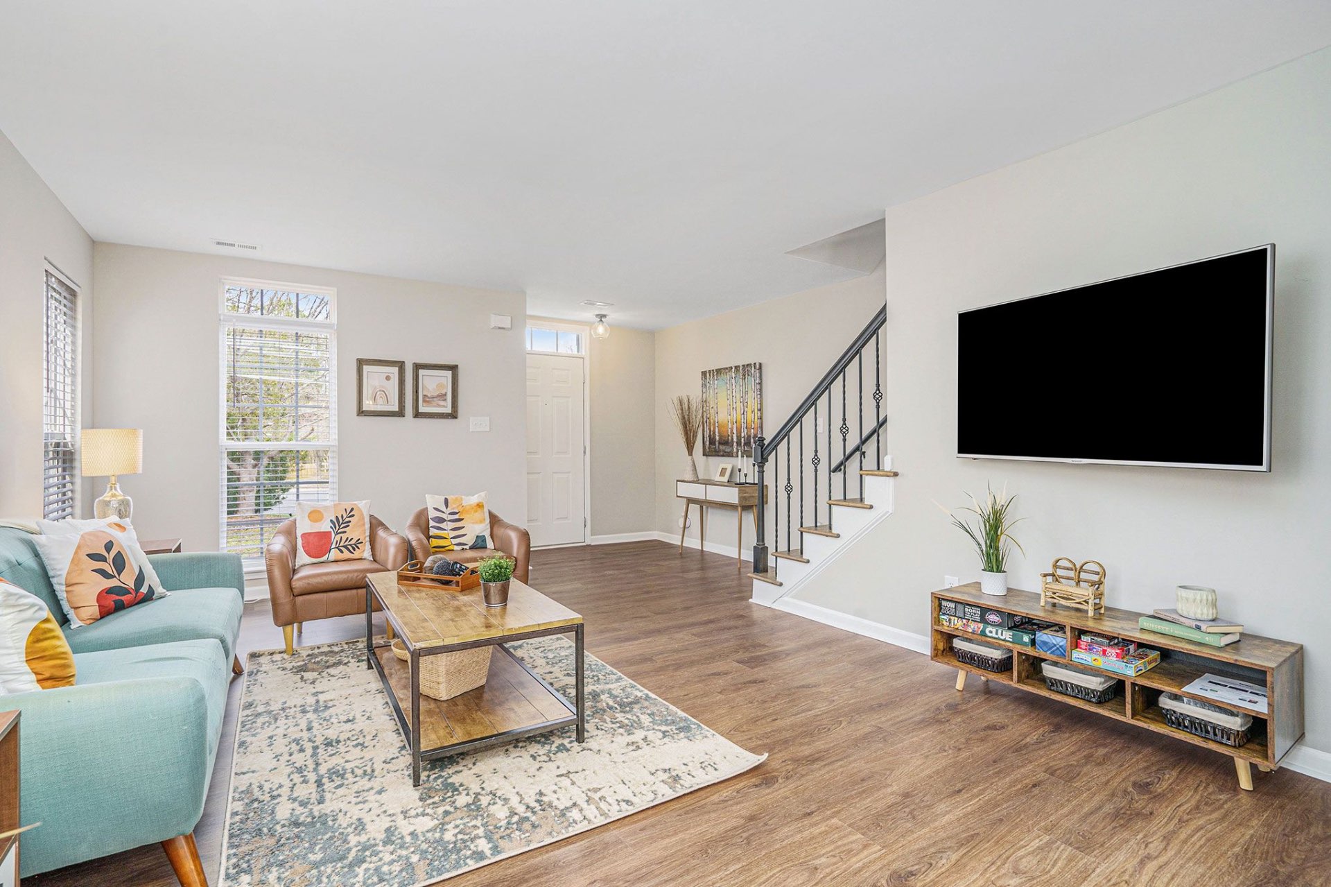 Interior Painting — Ballantyne — Before & After