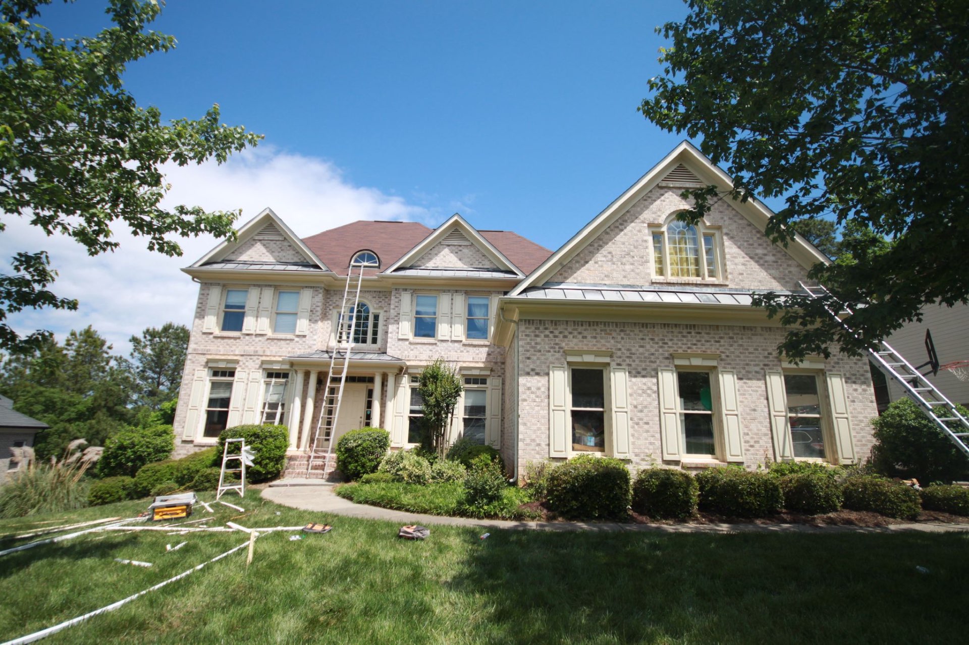 Before — Front Elevation in Prep