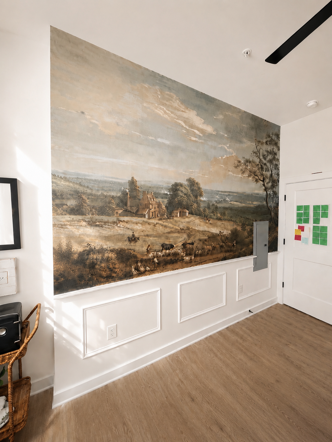 Plaza Midwood office scenic wallpaper