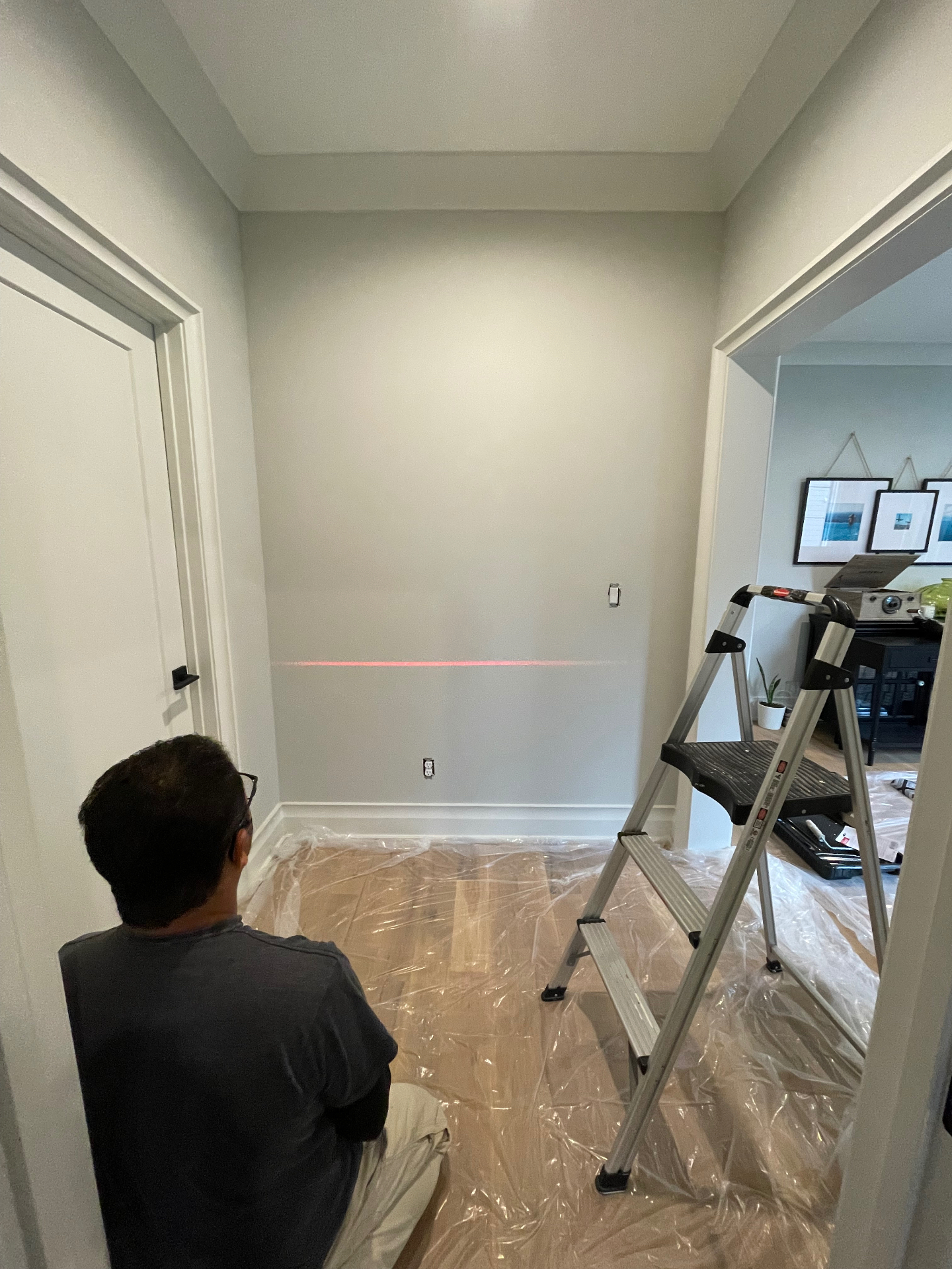 Wall Layout & Laser Leveling